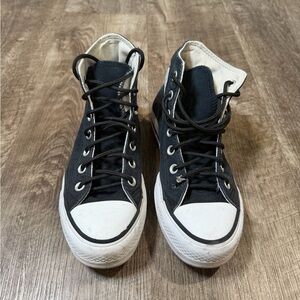 Converse Chuck Taylor All Star Lift Canvas Shoes Black  Womens Size 6.5